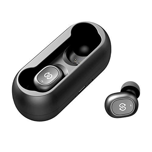 Product Cover SoundPEATS True Wireless Bluetooth Earbuds in-Ear Stereo Bluetooth Headphones Wireless Earphones (Bluetooth 5.0, Built-in Mic, Stereo Calls, Total 15 Hours Playtime)