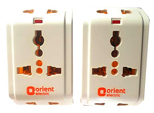 Product Cover Orient Electric 3 pin Multi plug Travel Adapter 6 Amp Pack of 2
