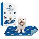Product Cover Washable Puppy Potty Pads By Bent & Freck 28x32 Inches Reusable Small Dog Wee Wee Pads Great For Training Your Puppy - The Perfect Pee Pad For Pets and Dogs