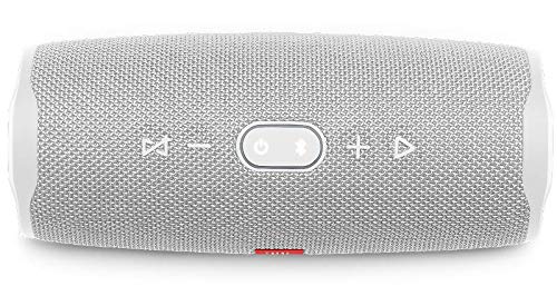 Product Cover JBL Charge 4 Waterproof Portable Bluetooth Speaker- White (JBLCHARGE4WHTAM)