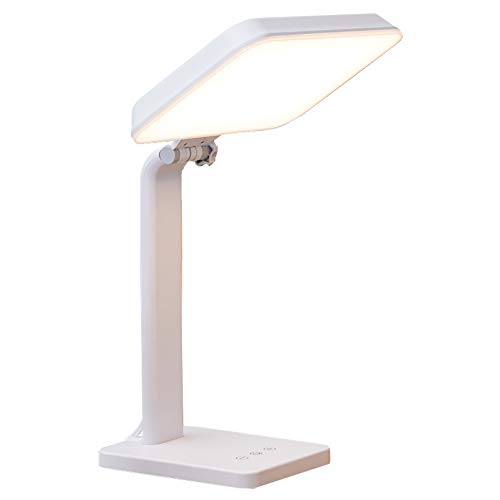 Product Cover Theralite Aura Bright Light Therapy Lamp - 10,000 LUX LED Lamp - Sun Lamp Mood Light to Fight Low Energy and Sunlight Deprivation