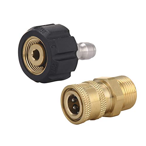 Product Cover M Mingle Pressure Washer Adapter Set, Quick Connect Gun to Wand, M22 to 1/4''