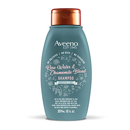 Product Cover Aveeno Scalp Soothing Rose Water & Chamomile Blend Shampoo, 12 Ounce
