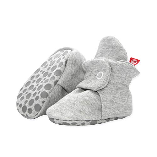 Product Cover Zutano Cotton Baby Booties with Grippers - Soft Sole Stay On Baby Shoes