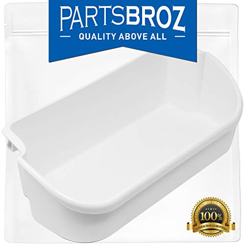 Product Cover PartsBroz 240356401 White Refrigerator Bin for Electrolux and Frigidaire, Upper Slot Replacement Shelf - Replaces AP2116036, 240356405, 240356406, 240356409, 891213, AH430121, EA430121, PS430121