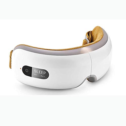Product Cover Breo iSee4 Eye Massager Electric Portable Temple Massager with Heating Air Pressure Wireless Digital Shiatsu Massager for Dry Eye Eyestrain Fatigue Relief,Warmful Gift Choice (LCD Version)