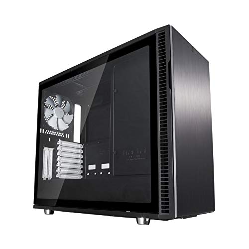 Product Cover Fractal Design Define R6 - Mid Tower Computer Case - ATX - Optimized for High Airflow and Silent Computing with Moduvent Technology - PSU Shroud - Modular Interior - Water-Cooling Ready - Black Tg