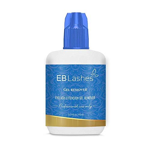 Product Cover EB Lashes GEL REMOVER For Professional Eyelash Extension Glue Removal Fast Action Dissolves Even The Strongest False Lash Adhesive In 60 Seconds 15 ml