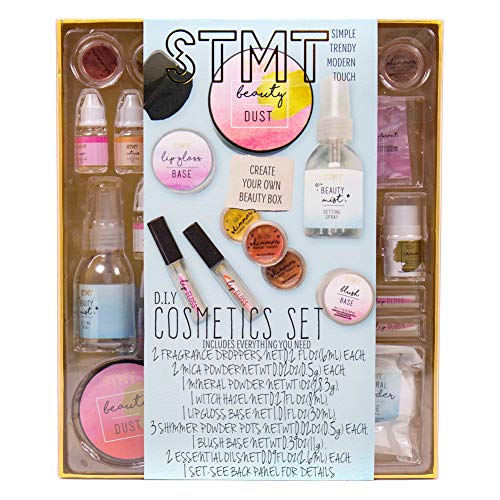 Product Cover STMT DIY Cosmetics Set by Horizon Group USA, Create Your Own Cosmetic Line with Signature Fragrances, Shiny Lip Glosses, Refreshing Mists & Creamy Blush Sticks. Multicolored
