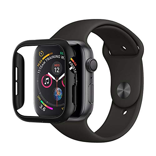 Product Cover Spigen Thin Fit Designed for Apple Watch Case for 44mm Series 4 (2018) - Black