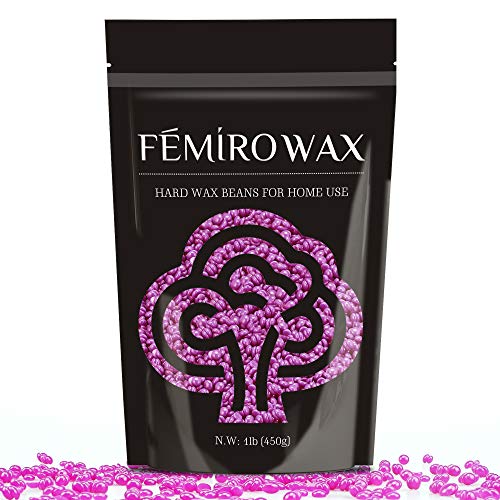 Product Cover Hard Wax Beans for Painless Hair Removal, 1lb Large Refill Wax Beads for Sensitive Skin Home Waxing Kit for Women Men