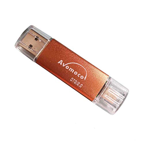 Product Cover Avomoco 128GB USB Flash Drive for Android Phones,Tablets and PCs, Photo Stick for Android Phone,for Samsung Galaxy S7/S6/S5/S4/S3/Note5/4/3/2,A7/A8/A9,C5/C7 etc.(for Micro Port.Not for iPhone)