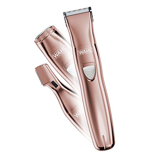 Product Cover Wahl Pure Confidence Rechargeable Electric Razor, Trimmer, Shaver, & Groomer for Women with 3 Interchangeable Heads - Model 9865-2901
