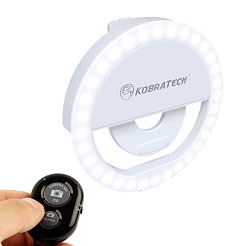 Product Cover KobraTech Selfie Light Ring - MiLite Phone Ring Light iPhone & Android Compatible with Remote Shutter