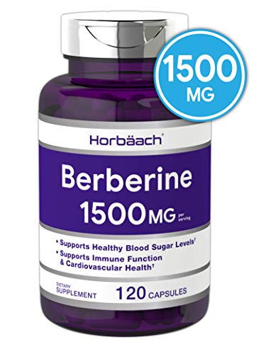Product Cover Berberine 1500mg | 120 Capsules | Non-GMO, Gluten Free | Berberine HCl Supplement | by Horbaach