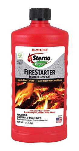 Product Cover Sterno 20334 All- Weather Instant Flame Gel Fire Starter