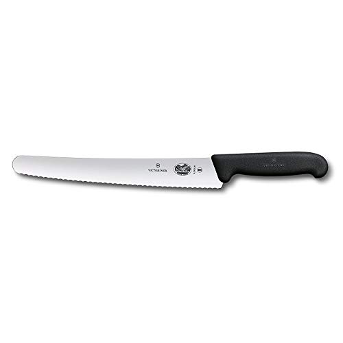Product Cover Victorinox 10.25 Inch Bread Knife | High Carbon Stainless Steel Serrated Blade For Efficient Slicing, Ergonomic Fibrox Pro Handle