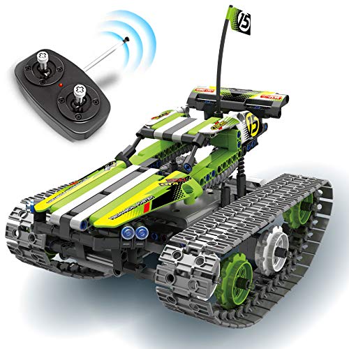 Product Cover RC Tracks Engineering for Kids - Remote Control Car Kit Building Toys Gift for Boys and Girls Ages 6-15 Years Old | Fun, Cool Educational STEM Learning Toy Set| Best Gift Ideas for Birthday Kids