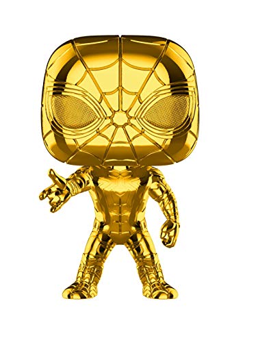Product Cover Funko Pop! Marvel: Studios 10 - Iron Spider (Chrome) Toy, Multicolor