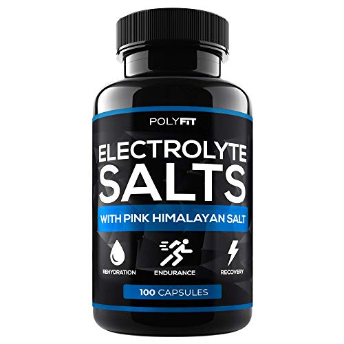Product Cover Electrolyte Salt Tablets - 100 Pills - Electrolytes Replacement Supplement for Rapid Hydration