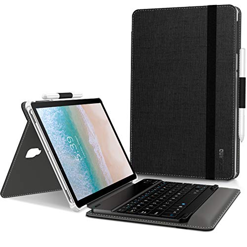 Product Cover Infiland Galaxy Tab S4 10.5 Keyboard Case Compatible with Samsung Galaxy Tab S4 10.5-inch 2018 Release Tablet Model SM-T830/T835/T837, Black