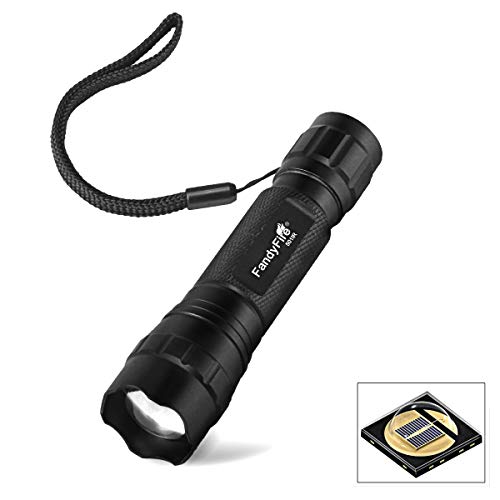 Product Cover 940nm IR Flashlight illuminator Infrared Light Night Vision Adjustable Focus LED Flashlight Torch for Hunting by FANDYFIRE (Not Included 18650 Battery)