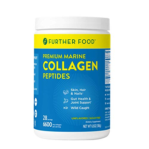 Product Cover Further Food Premium Marine Collagen Peptides | Wild-Caught, Keto Protein Powder | Hydrolyzed Collagen Powder for Hair, Skin, Nails, Bones & Joints