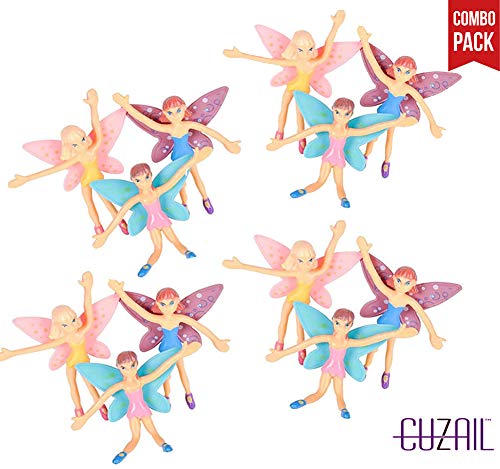 Product Cover CUZAIL Party Favors - Bendable Fairy Figures - Party Supplies Toys - 4 
