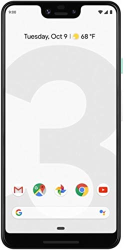 Product Cover Google Pixel 3 XL 128GB Unlocked GSM & CDMA 4G LTE Android Phone w/ 12.2MP Rear & Dual 8MP Front Camera - Clearly White (Renewed)