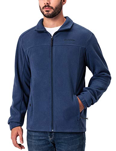 Product Cover Naviskin Men's Full Zip Fleece Jacket Soft Light Outdoor Jacket