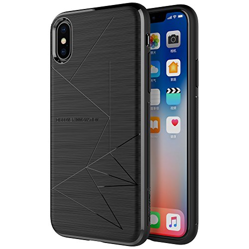 Product Cover Nillkin Magnetic TPU iPhone Xs Max Case [Only Designed for Nillkin Car Magnetic Wireless Charger, NOT Compatible with Normal Magnetic Holder] Slim Soft Back Cover for iPhone Xs Max