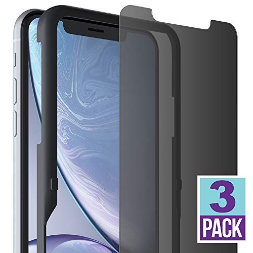 Product Cover FlexGear iPhone XR Privacy Glass Screen Protector Generation Designed for iPhone XR (3-Pack)