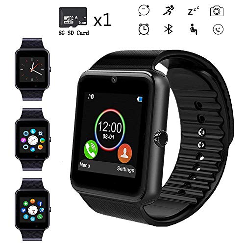 Product Cover Beaulyn Smart Watches,Touch Screen Sport Wrist Watch Phone for Android Pedometer Smartwatch Compatible Samsung Men Women ...