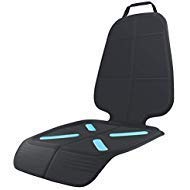 Product Cover Car Seat Protector for Baby Child Car Seats, Shynerk Auto Seat Cover Mat for Under Carseat to Protect Automotive Vehicle Leather and Cloth Upholstery - Waterproof and Dirt Resistant - for SUV, Sedan,