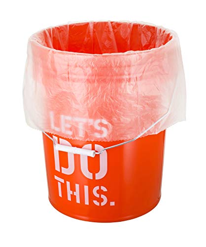 Product Cover 5 Gallon Bucket Liner Bags for Marinading and Brining - Durable, Food Grade, BPA Free, 25/Roll