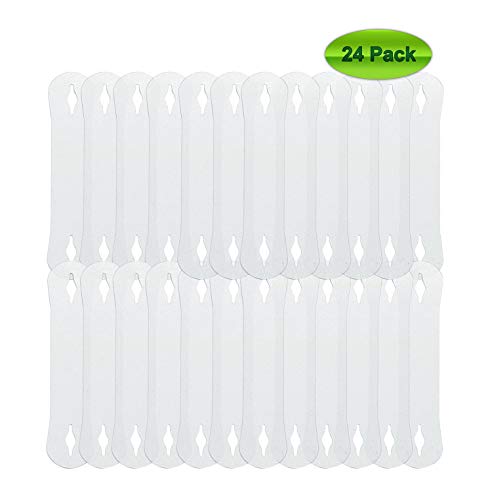 Product Cover 24-Pack Invisible Tie Stay Tie Keeper Alternative to Tie Tacks or Tie Bars