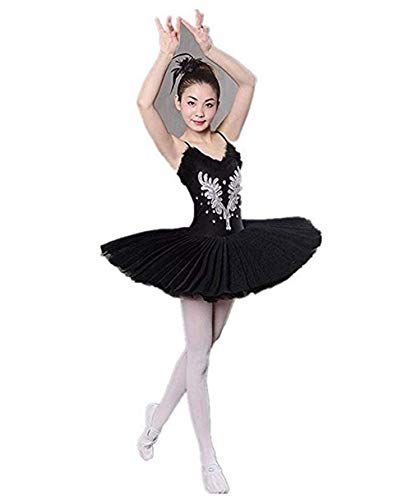 Product Cover WENDYWU Women Swan Ballet Tutu Hard Organdy Platter Performance Leotard Dress