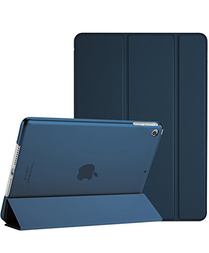 Product Cover ProCase Smart Case for iPad Air 1st Edition, Ultra Slim Lightweight Stand Protective Case Shell with Translucent Frosted Back Cover for Apple iPad Air 2013 Model (A1474 A1475 A1476) -Navy