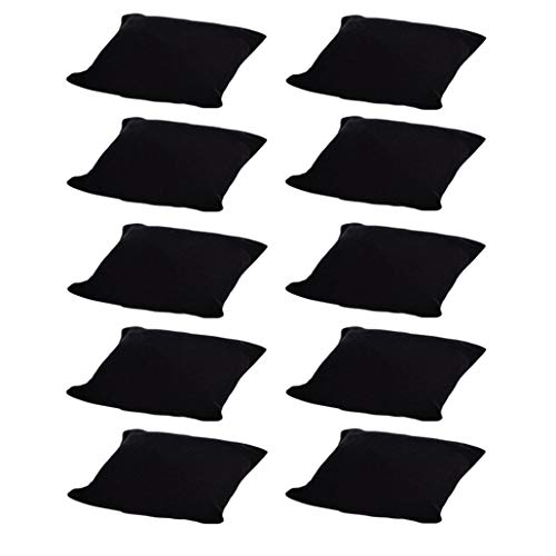 Product Cover Colorsheng 10-Pieces Velvet Small Bracelet/Watch Pillow Jewelry Displays (Black)