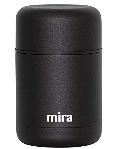 Product Cover MIRA 20 oz Lunch, Food Jar, Vacuum Insulated Stainless Steel Lunch Thermos, Black
