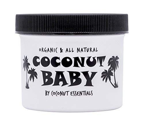 Product Cover Coconut Baby Oil Organic Moisturizer - All Natural - Vitamin E Oil for Hair and Skin Care - Massage - Sensitive Skin, Diaper Rash Guard - Chemical Free - 2 fl oz