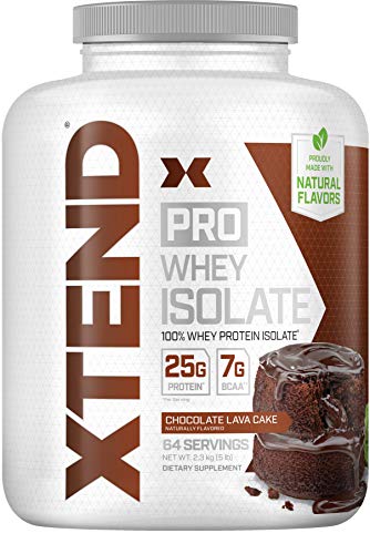 Product Cover XTEND Pro Protein Powder Chocolate Lava Cake | 100% Whey Protein Isolate | Keto Friendly + 7g BCAAs with Natural Flavors | Gluten Free Low Fat Post Workout Drink | 5lbs