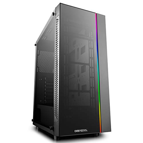 Product Cover DEEPCOOL MATREXX 55 ADD-RGB Case, E-ATX Supported, Motherboard or Button Control of SYNC of Addressable RGB Devices of Any Brands, 4mm Full Sized Tempered Glass