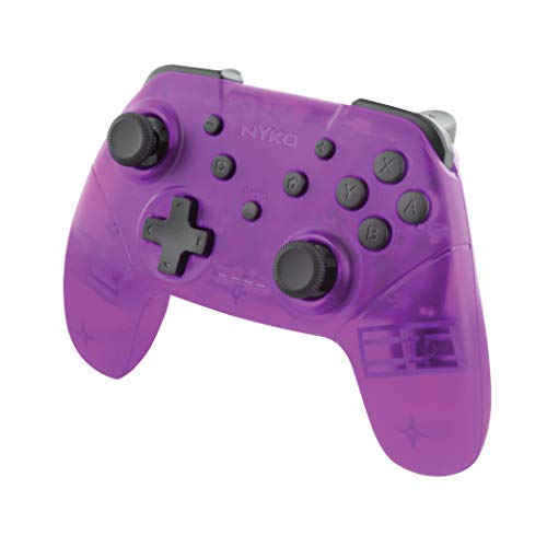 Product Cover Nyko Wireless Core Controller - Bluetooth Pro Controller Alternative with Turbo and Android/PC Compatibility for Nintendo Switch - Purple