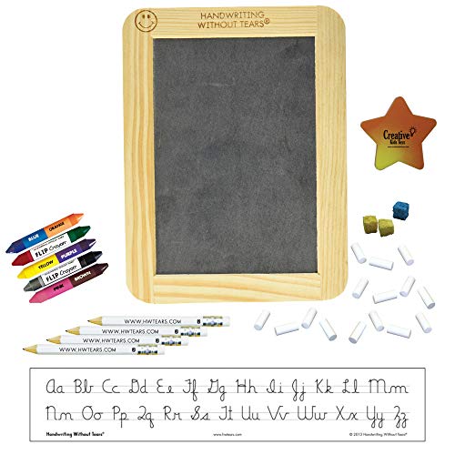 Product Cover Handwriting without Tears Chalkboard Slate Cursive Starter Set (Starter Kit, Cursive)