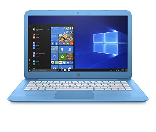 Product Cover HP Stream 14-inch Laptop, Intel Celeron N3060 Processor, 4 GB SDRAM Memory, 32 GB eMMC storage, Windows 10 Home in S Mode with Office 365 Personal for one year (14-cb010nr, Aqua Blue)