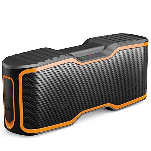 Product Cover AOMAIS Sport II Portable Wireless Bluetooth Speakers 4.0 Waterproof IPX7, 20W Bass Sound, Stereo Pairing, Durable Design Backyard, Outdoors, Travel, Pool, Home Party(Clear Orange)