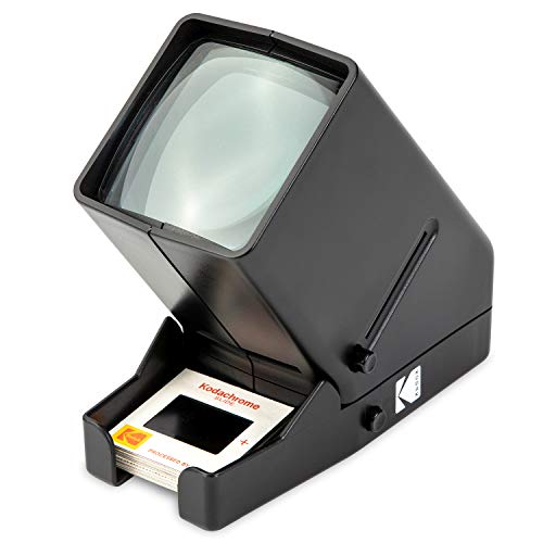 Product Cover KODAK 35mm Slide and Film Viewer - Battery Operation, 3X Magnification, LED Lighted Viewing - for 35mm Slides & Film Negatives