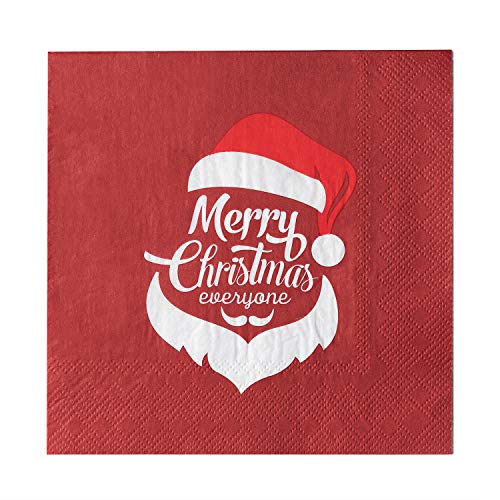 Product Cover Crisky Christmas Napkins, Christmas Intimate Decoration, Merry Christmas Party Decoration, Christmas Dinner Napkins Luncheon Napkins, 40 Pcs. ...