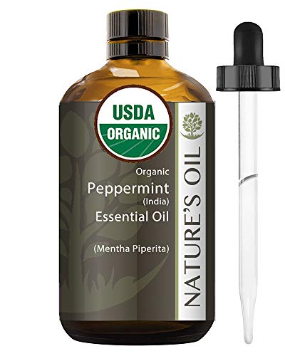 Product Cover Best Peppermint Essential Oil Pure Certified Organic Therapeutic Grade 60ml